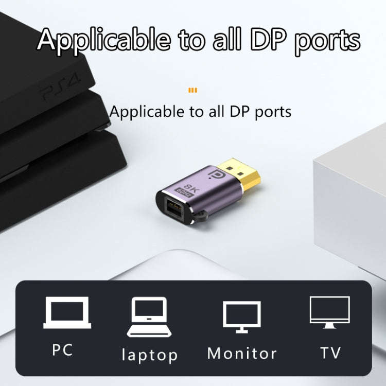 Mini DP Male to DP 1.4 Female Adapter 8K 60Hz HD Video Transmission Expanding