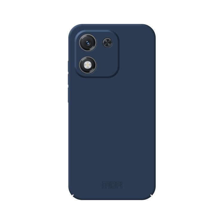 For Honor X70i MOFI Qin Series Skin Feel All-inclusive PC Phone Case(Blue)