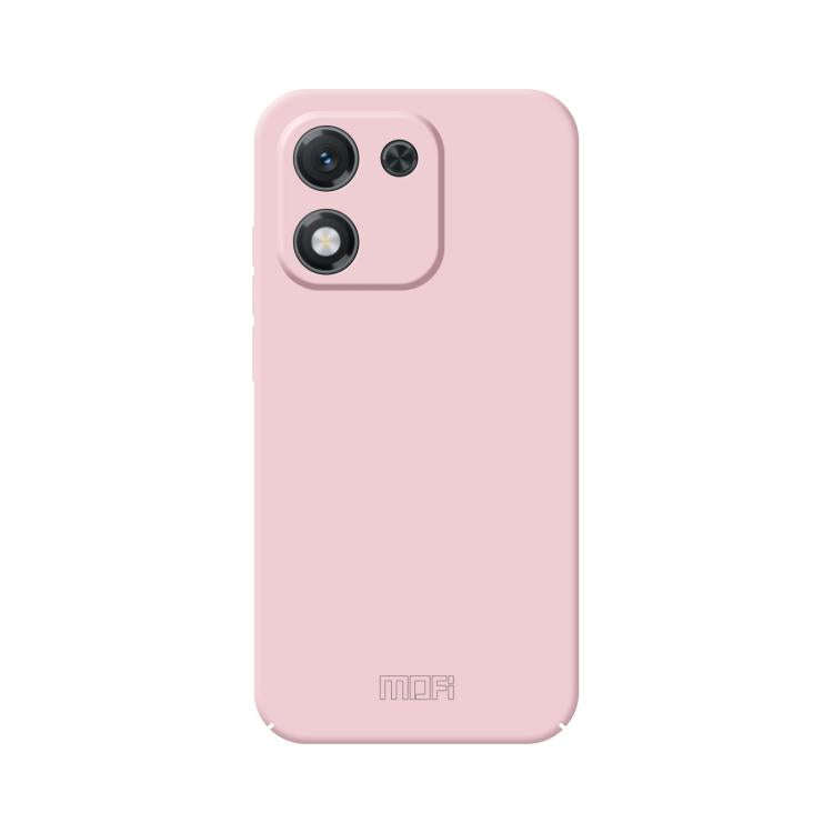 For Honor X70i MOFI Qin Series Skin Feel All-inclusive PC Phone Case(Pink)
