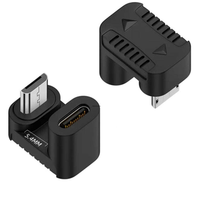 Type-C Female to Micro USB Male Adapter Data Charging Transmission, Specification:Type-C Female t...