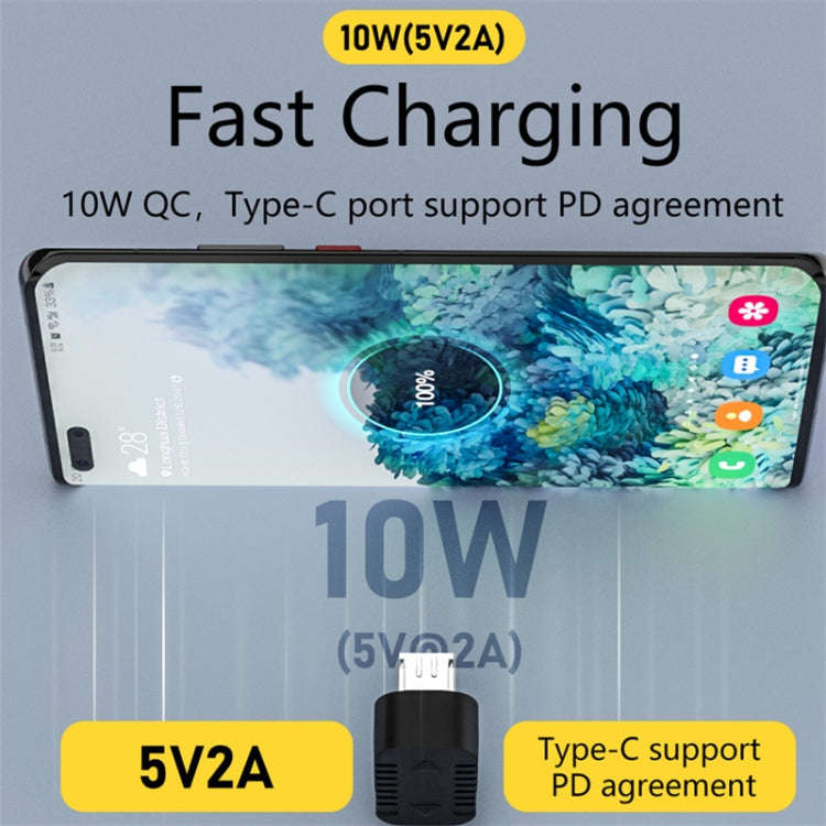 Type-C Female to Micro USB Male Adapter Data Charging Transmission, Specification:Type-C Female t...