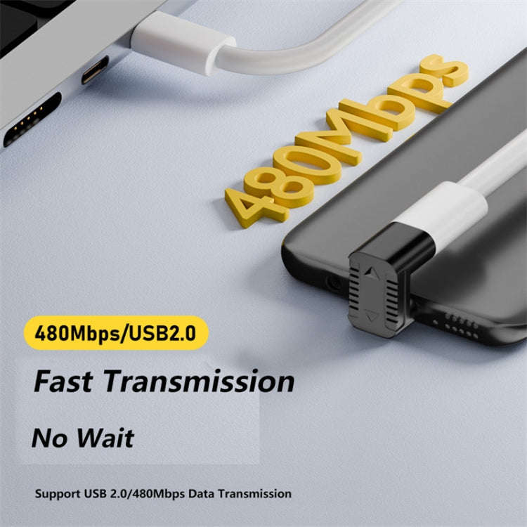 Type-C Female to Micro USB Male Adapter Data Charging Transmission, Specification:Type-C Female t...