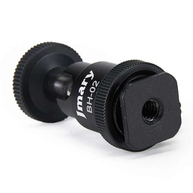 JMARY BH-02 360-Degree Rotating Tripod Ball Head 1/4 Screw Adapter