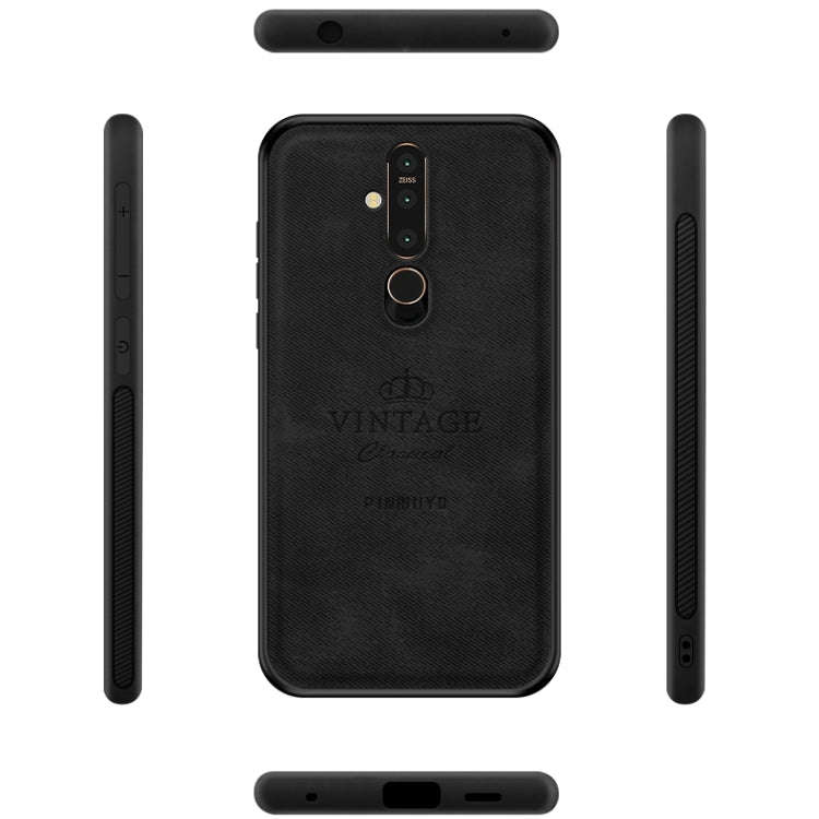 PINWUYO Shockproof Waterproof Full Coverage PC + TPU + Skin Protective Case for Nokia X71(Blue)