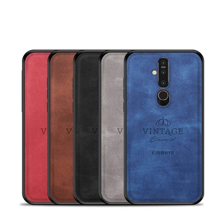 PINWUYO Shockproof Waterproof Full Coverage PC + TPU + Skin Protective Case for Nokia X71(Blue)