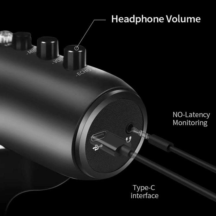 JMARY MC-PW8 USB Desktop Condenser Microphone