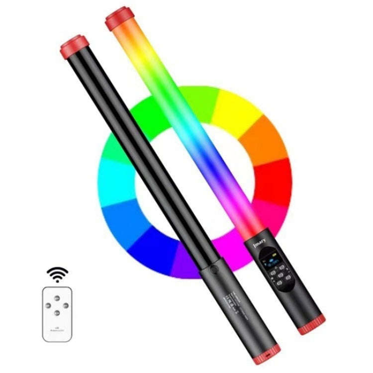 JMARY FM-128RGB Handheld LED Fill Light Outdoor Photography Light Waterproof RGB Light Stick