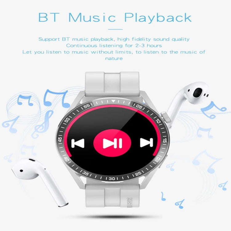 GT3 1.32 inch Color Screen Smart Watch, Support Bluetooth Call / Heart Rate / Blood Pressure / Bl...