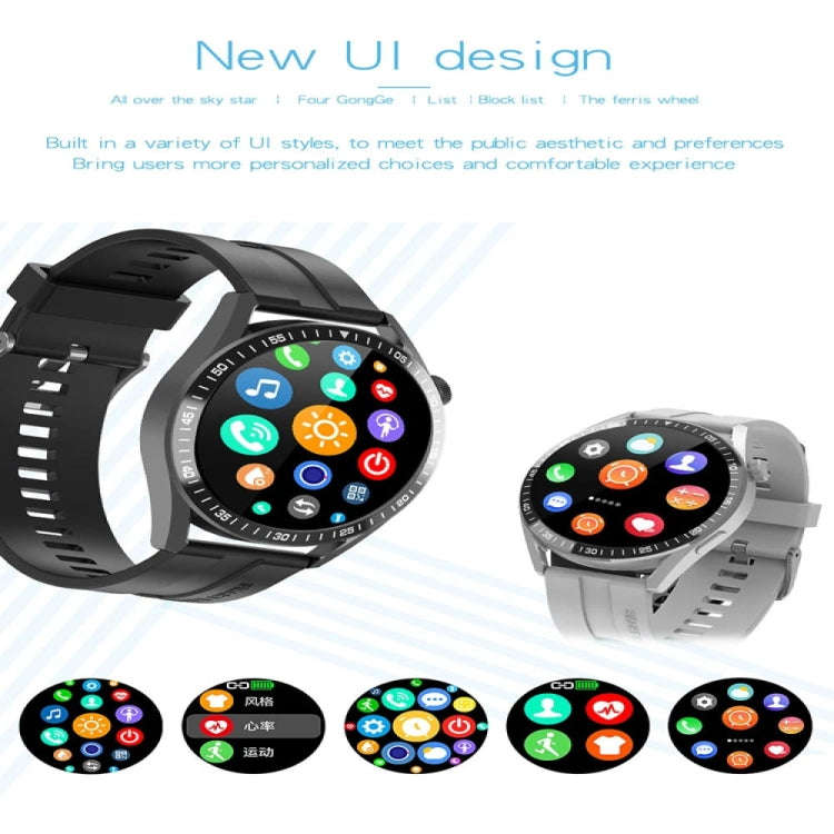 GT3 1.32 inch Color Screen Smart Watch, Support Bluetooth Call / Heart Rate / Blood Pressure / Bl...