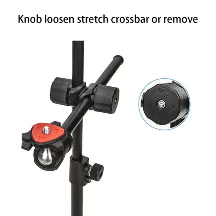 YUNTENG VCT-808 Table Phone Clip Holder Microphone DSLR Camera Desktop Mount Stand