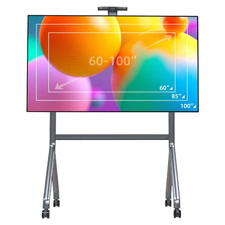NB P200 60-100inch Video Conferencing Television Floor Stand SPCC Steel TV Mobile Cart