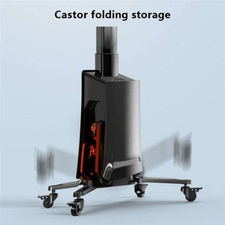 NB G85 55-85 inch TV Electric Remote Control Mobile Cart TV Floor Stand For Samsung / Hisense(UK ...