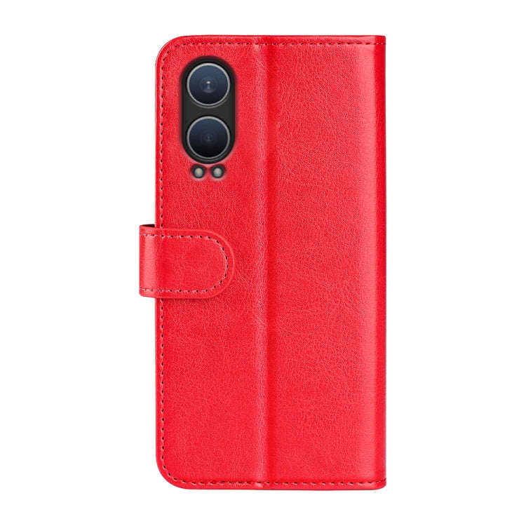 For OnePlus Nord CE 4 Lite 5G R64 Texture Horizontal Flip Leather Phone Case(Red)