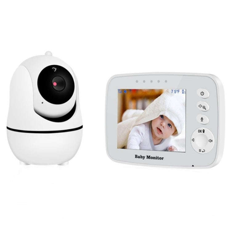 SM32PTA Two-Way Audio Night Vision Surveillance Camera 3.5 inch Baby Monitor(AU Plug)