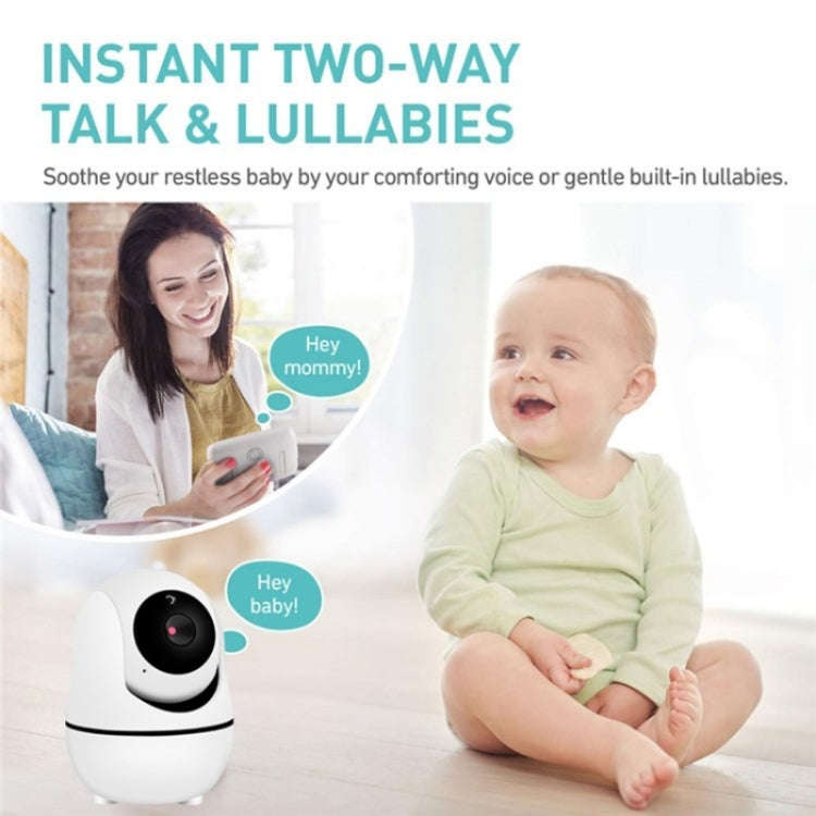 SM32PTA Two-Way Audio Night Vision Surveillance Camera 3.5 inch Baby Monitor(US Plug)