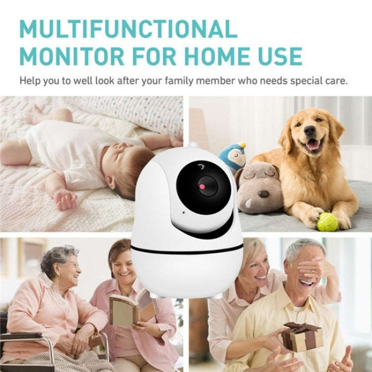 SM32PTA Two-Way Audio Night Vision Surveillance Camera 3.5 inch Baby Monitor(US Plug)