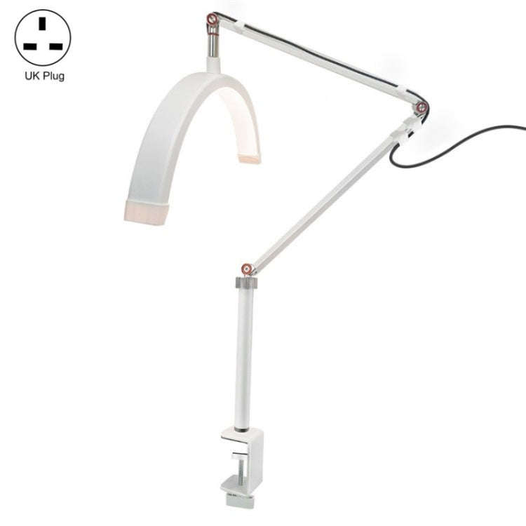 HD-M3X For Eyelash Extensions / Tattoo / Nail Art Lighting Lamp 16 inch Clip-on Half Moon Desk La...