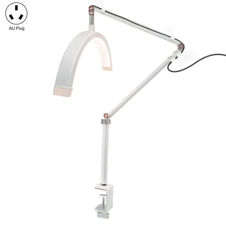 HD-M3X For Eyelash Extensions / Tattoo / Nail Art Lighting Lamp 16 inch Clip-on Half Moon Desk La...