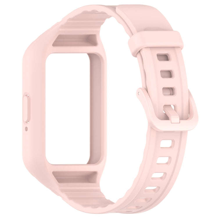 For Samsung Galaxy Fit 3 Integrated TPU Watch Band(Pink)
