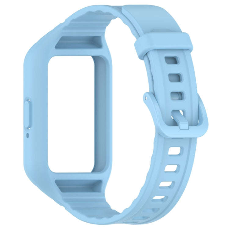 For Samsung Galaxy Fit 3 Integrated TPU Watch Band(Sky Blue)