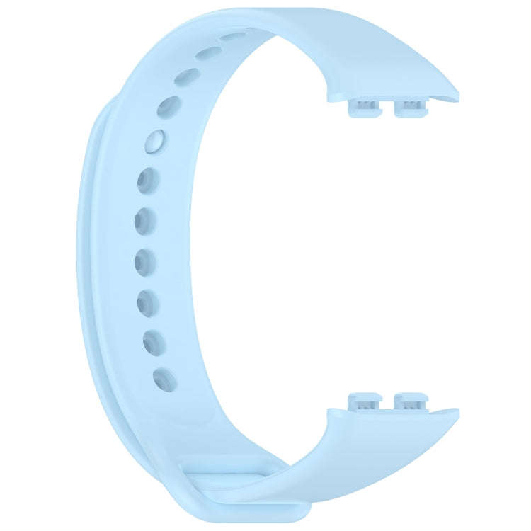 For Honor Band 9 Solid Color TPU Watch Band(Sky Blue)