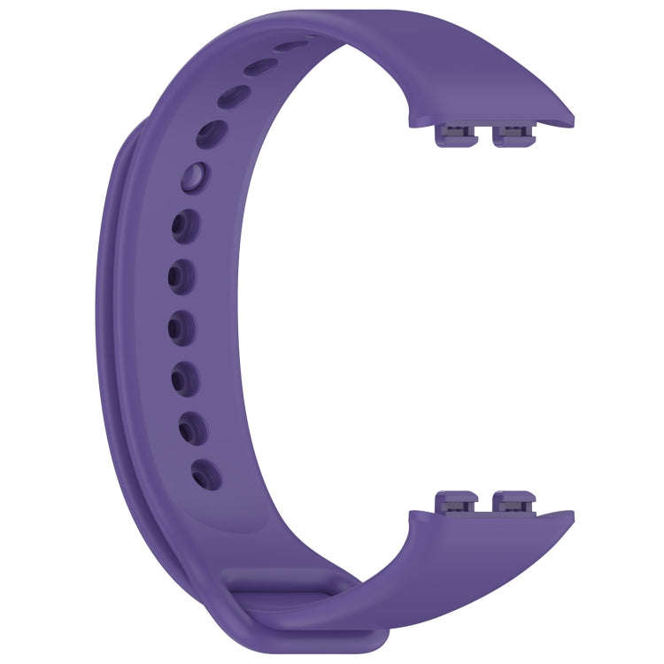 For Honor Band 9 Solid Color TPU Watch Band(Purple)