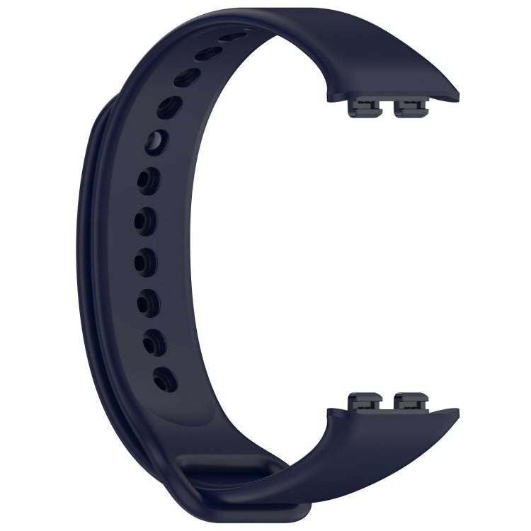 For Honor Band 9 Solid Color TPU Watch Band(Dark Blue)