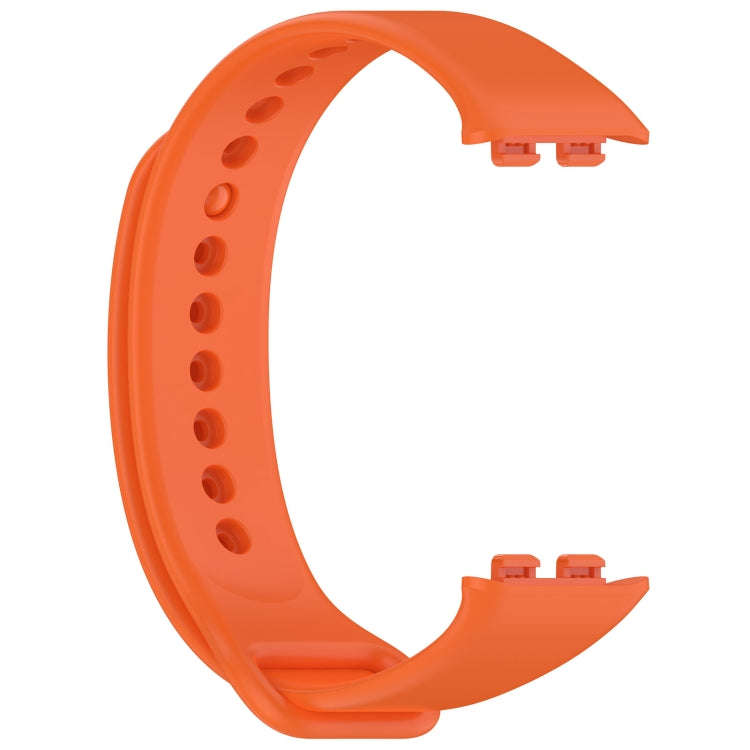 For Honor Band 9 Solid Color TPU Watch Band(Orange)