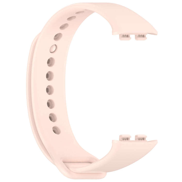 For Honor Band 9 Solid Color TPU Watch Band(Pink)
