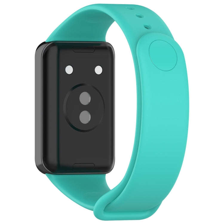 For Honor Band 9 Solid Color TPU Watch Band(Teal)