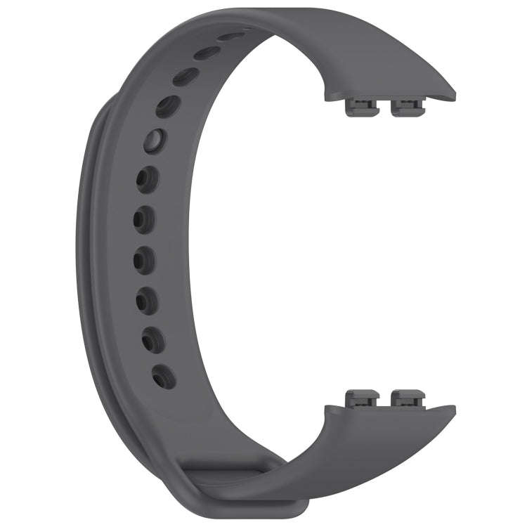 For Honor Band 9 Solid Color TPU Watch Band(Dark Gray)