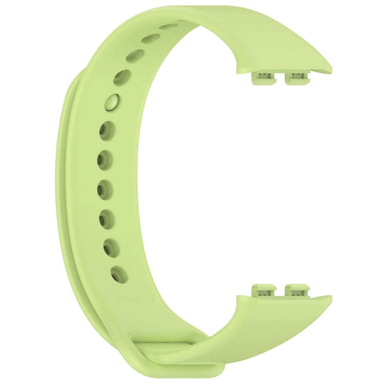 For Honor Band 9 Solid Color TPU Watch Band(Lime)
