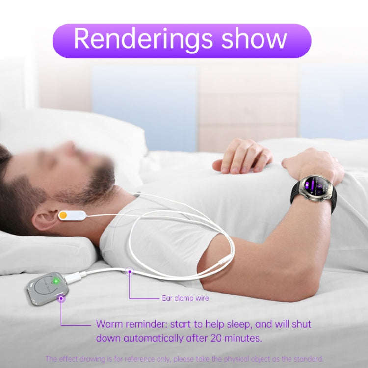 FD02 1.46 inch Color Screen Smart Watch, Support CES Sleep Aid / ECG Detection(Grey)