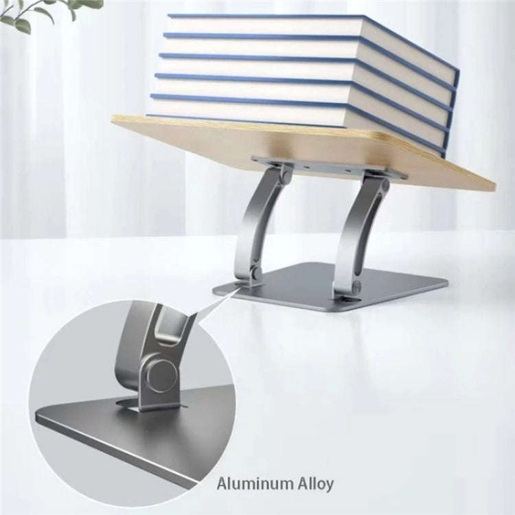 LS15 For 10-17 inch Devices Tablet Stand Aluminum+ABS Adjustable Desktop Holder with Clip