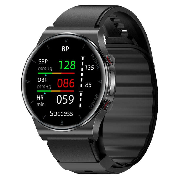 P70 1.3 inch Color Screen Smart Watch, Support Accurate Air Pump Blood Pressure / ECG(Black)
