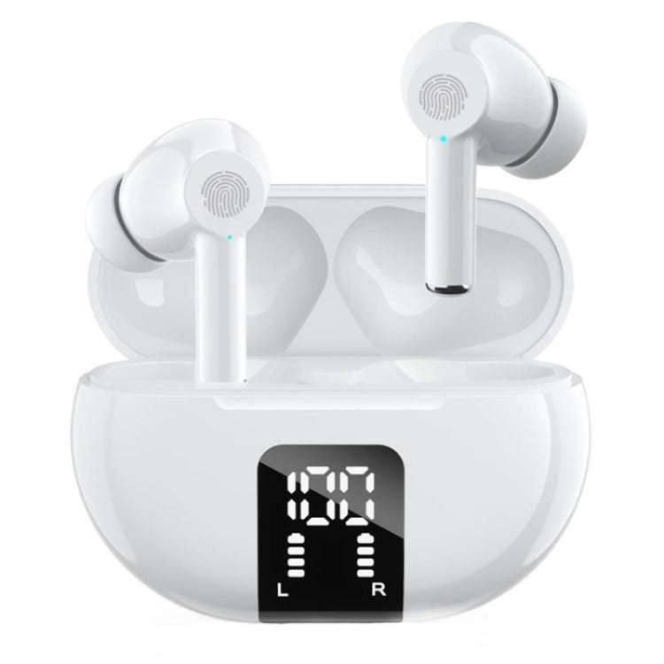 M10 Wireless Bluetooth Smart Voice Translator Headset Multiple Languages Translation Earphones(Wh...
