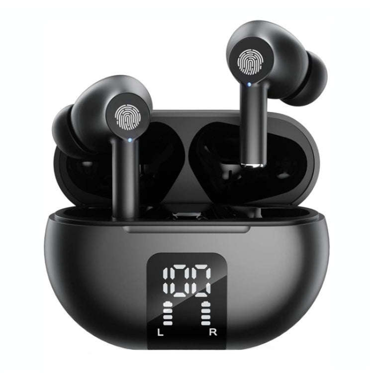 M10 Wireless Bluetooth Smart Voice Translator Headset Multiple Languages Translation Earphones(Bl...