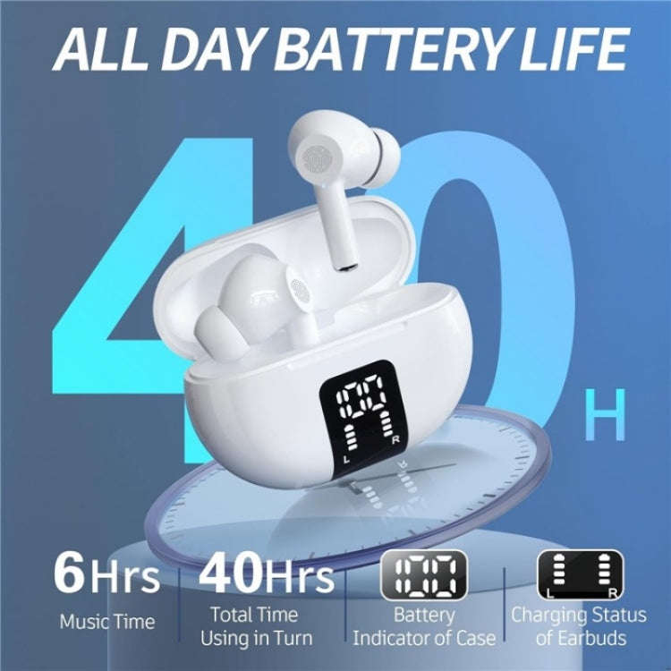 M10 Wireless Bluetooth Smart Voice Translator Headset Multiple Languages Translation Earphones(Bl...
