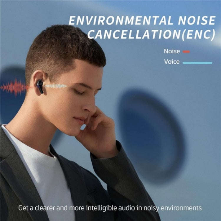 M10 Wireless Bluetooth Smart Voice Translator Headset Multiple Languages Translation Earphones(Bl...