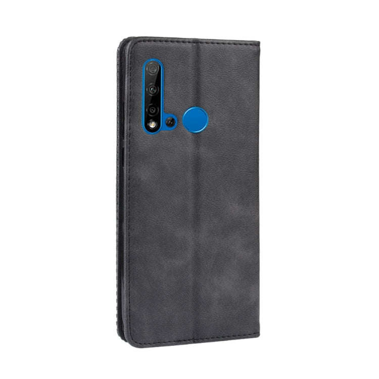 Magnetic Buckle Retro Crazy Horse Texture Horizontal Flip Leather Case for Huawei P20 lite (2019)...