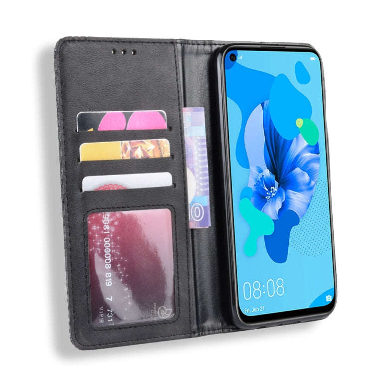Magnetic Buckle Retro Crazy Horse Texture Horizontal Flip Leather Case for Huawei P20 lite (2019)...