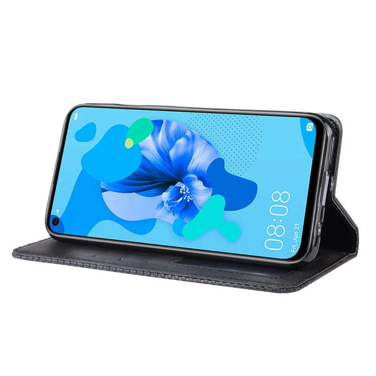 Magnetic Buckle Retro Crazy Horse Texture Horizontal Flip Leather Case for Huawei P20 lite (2019)...