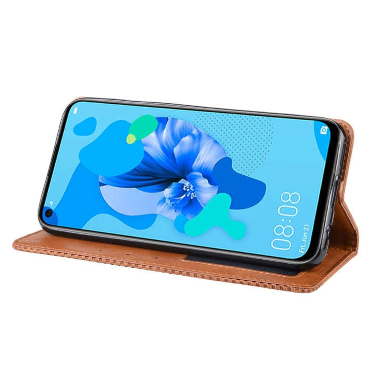 Magnetic Buckle Retro Crazy Horse Texture Horizontal Flip Leather Case for Huawei P20 lite (2019)...