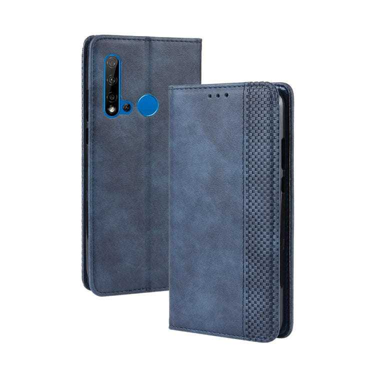 Magnetic Buckle Retro Crazy Horse Texture Horizontal Flip Leather Case for Huawei P20 lite (2019)...