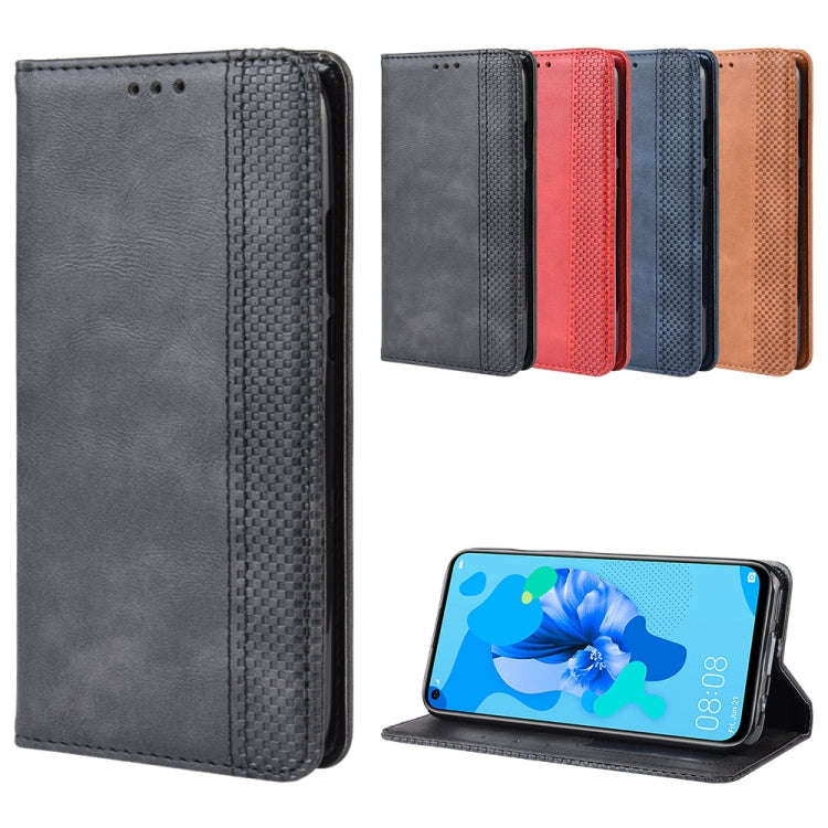 Magnetic Buckle Retro Crazy Horse Texture Horizontal Flip Leather Case for Huawei P20 lite (2019)...