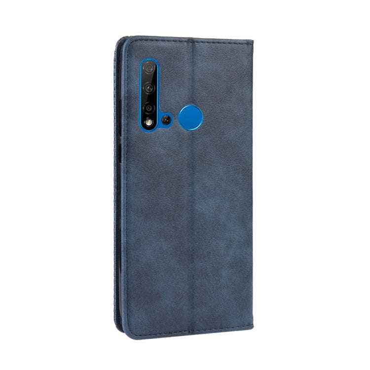 Magnetic Buckle Retro Crazy Horse Texture Horizontal Flip Leather Case for Huawei P20 lite (2019)...