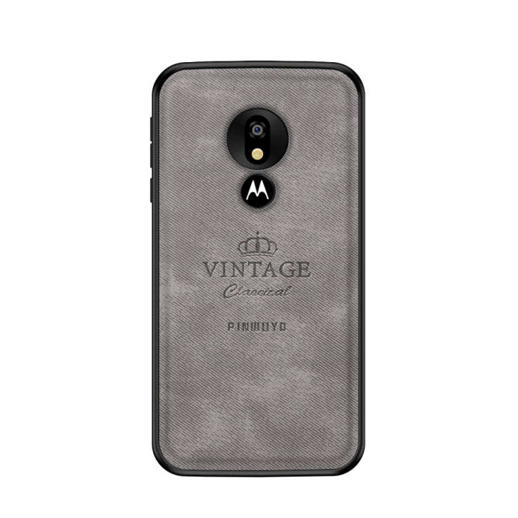 PINWUYO Shockproof Waterproof Full Coverage PC + TPU + Skin Protective Case for Motorola Moto G7 ...