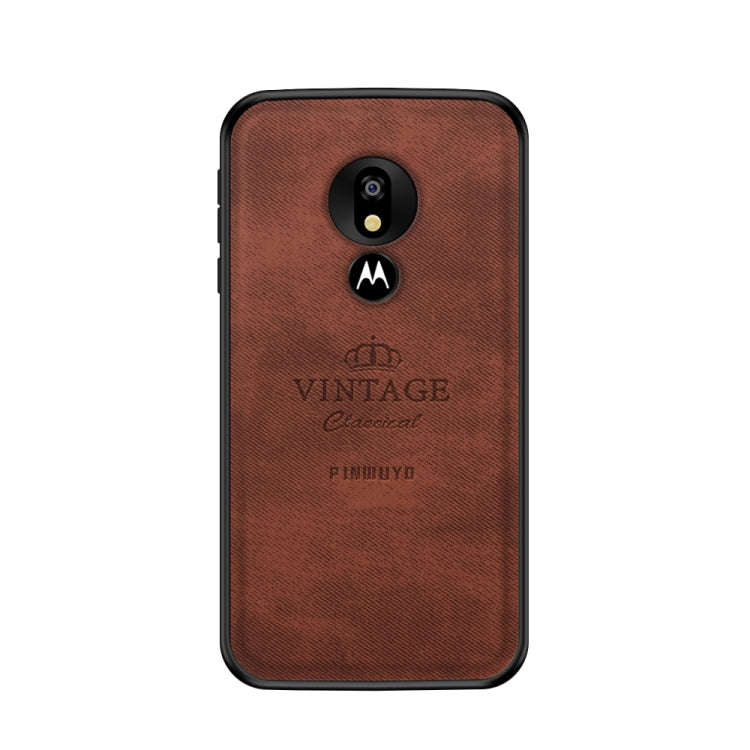 PINWUYO Shockproof Waterproof Full Coverage PC + TPU + Skin Protective Case for Motorola Moto G7 ...