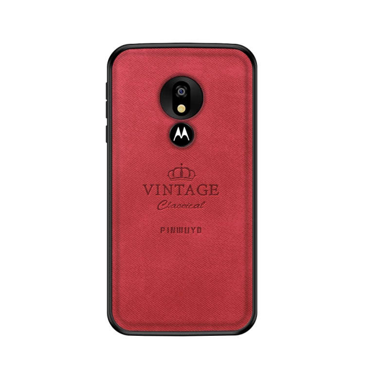 PINWUYO Shockproof Waterproof Full Coverage PC + TPU + Skin Protective Case for Motorola Moto G7 ...