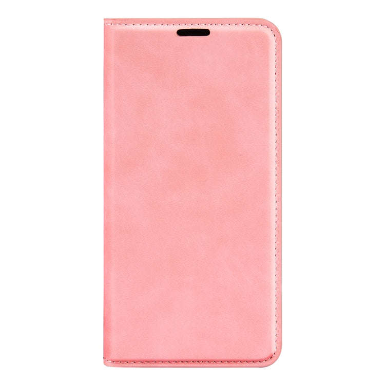 For OnePlus Nord CE4 Lite 5G Retro-skin Magnetic Suction Leather Phone Case(Pink)